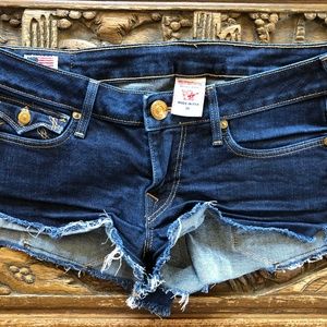 True Religion Cut off Shorts